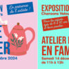 Visite goûter + atelier famille expo Chansons Velours Emma Seferian